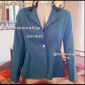 Hunter Green Western Showmanship Jacket